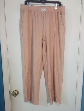 Company Name M Casual Pant 2X Plus Size New NWOT Apricot